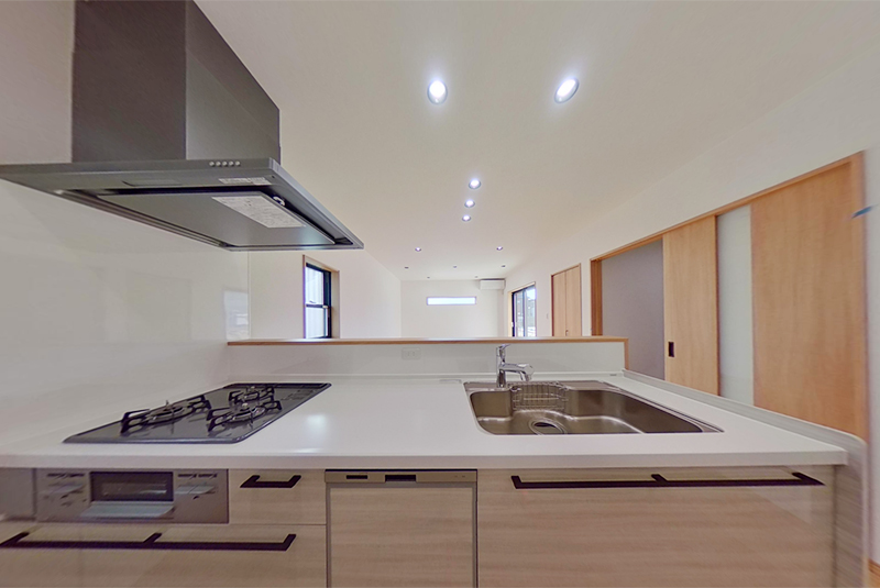 キッチン 360°パノラマ